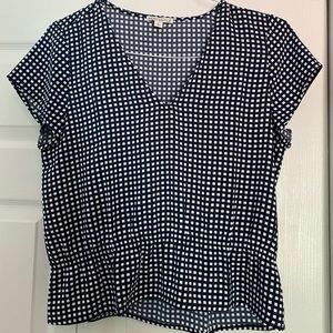J Crew Gingham Top